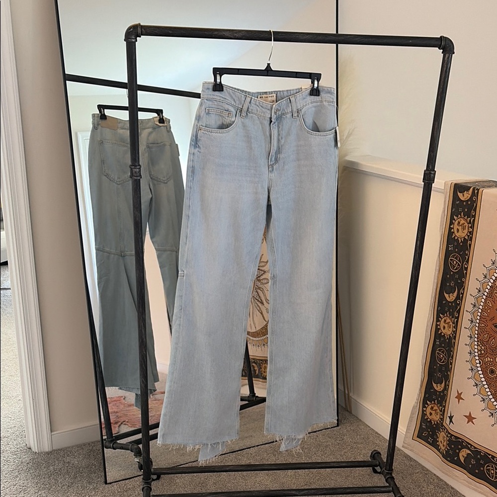Free People Live Wire Flare Jeans in Spark